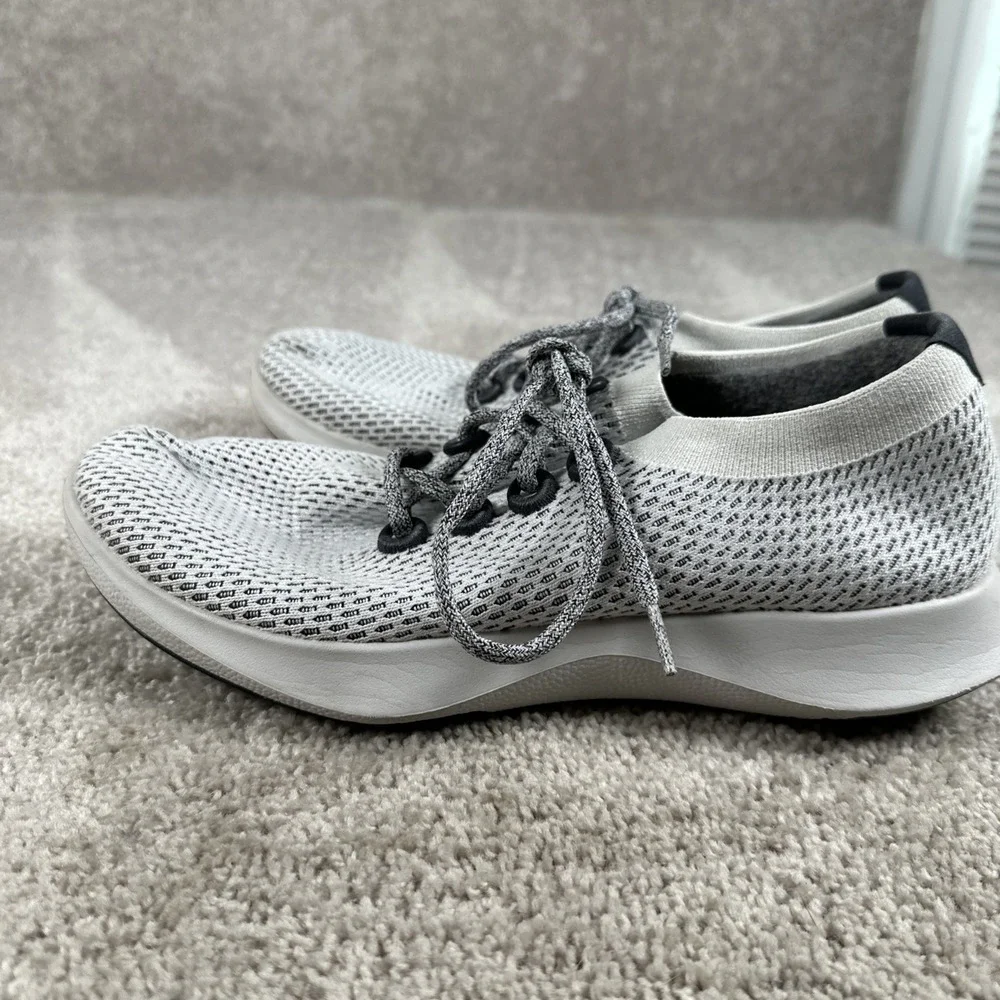 Allbirds Tree Dasher 2 Shoes Mens Size 12 White Lightweight Running Sneakers